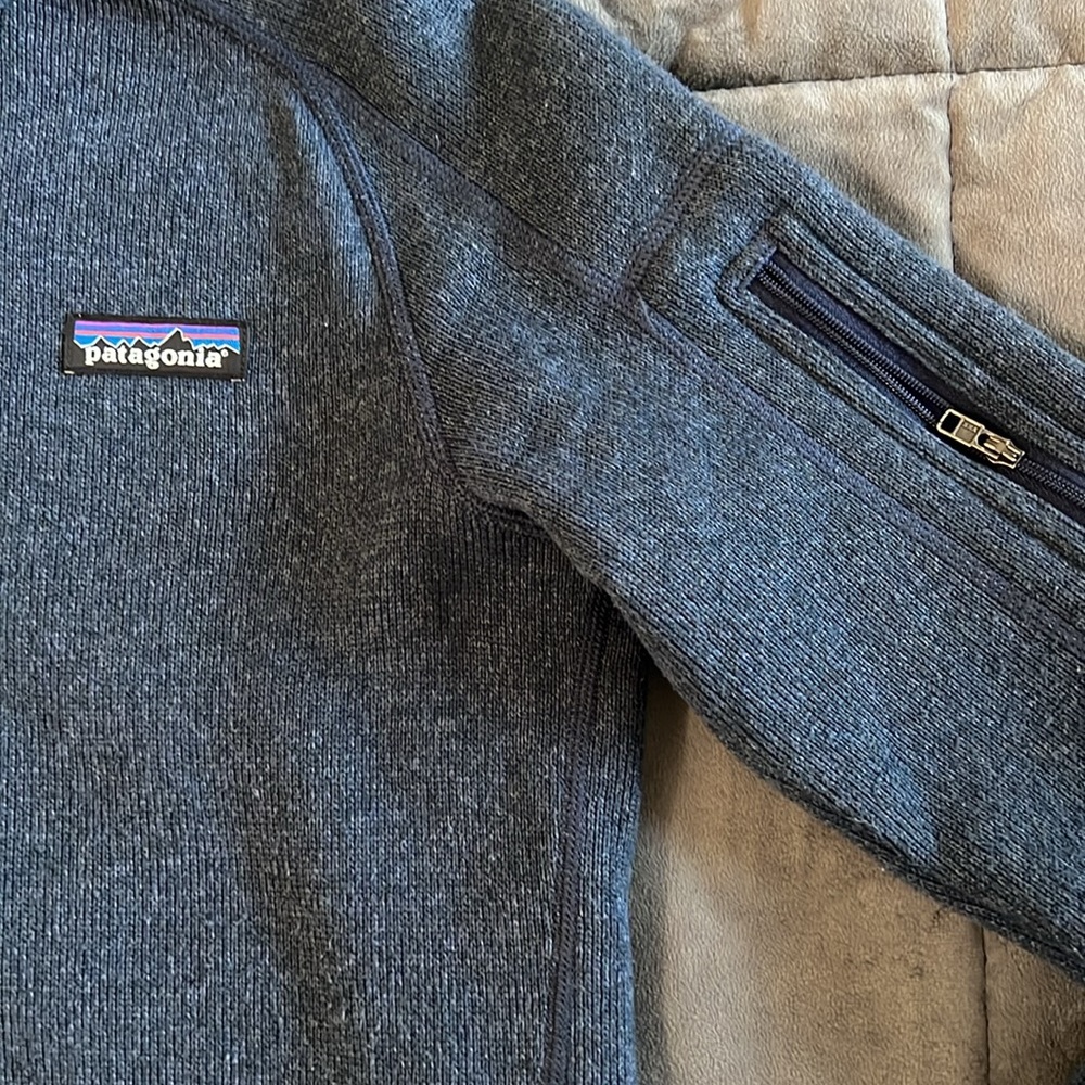 Patagonia Women’s Better Sweater Jacket Full Zip Navy XS - Picture 3 of 7